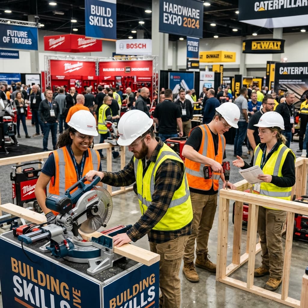 Students gain industry exposure at Bunnings Trade Expo 2026