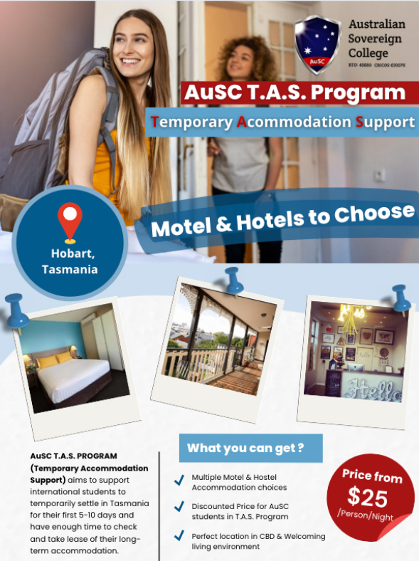ausc student accommodation. AUSC T.A.S Program. Temporary Accomodation Support for students